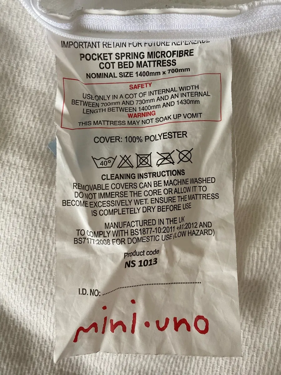 Cot Mattress - Image 2