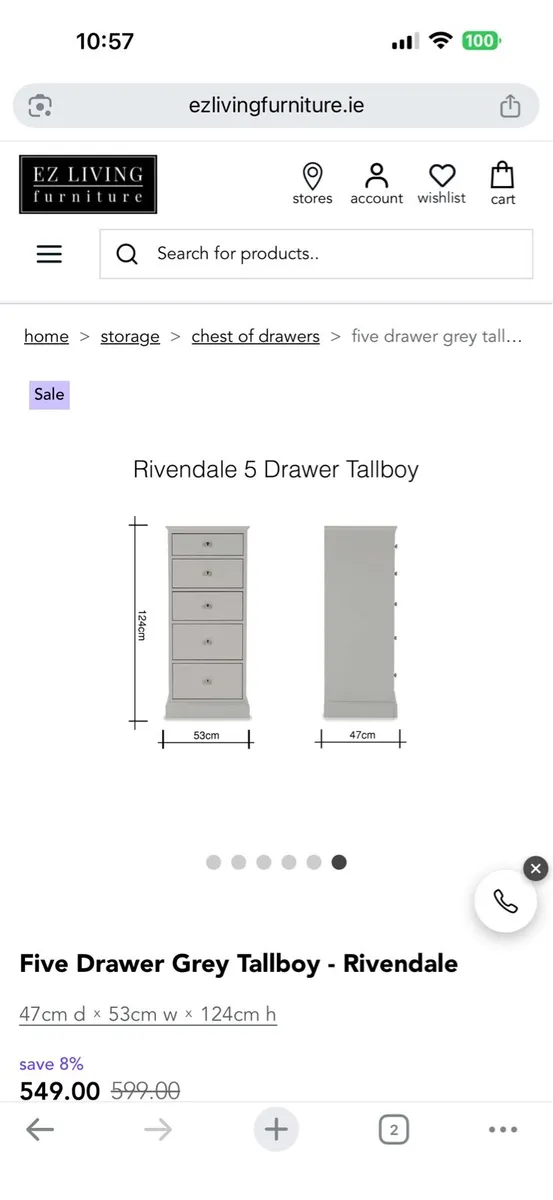 Chest of drawers - Image 1