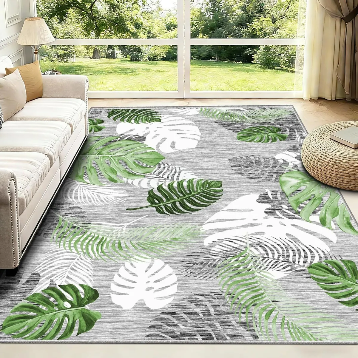 Green Rug 200x300cm Extra Large Rugs living room - Image 1