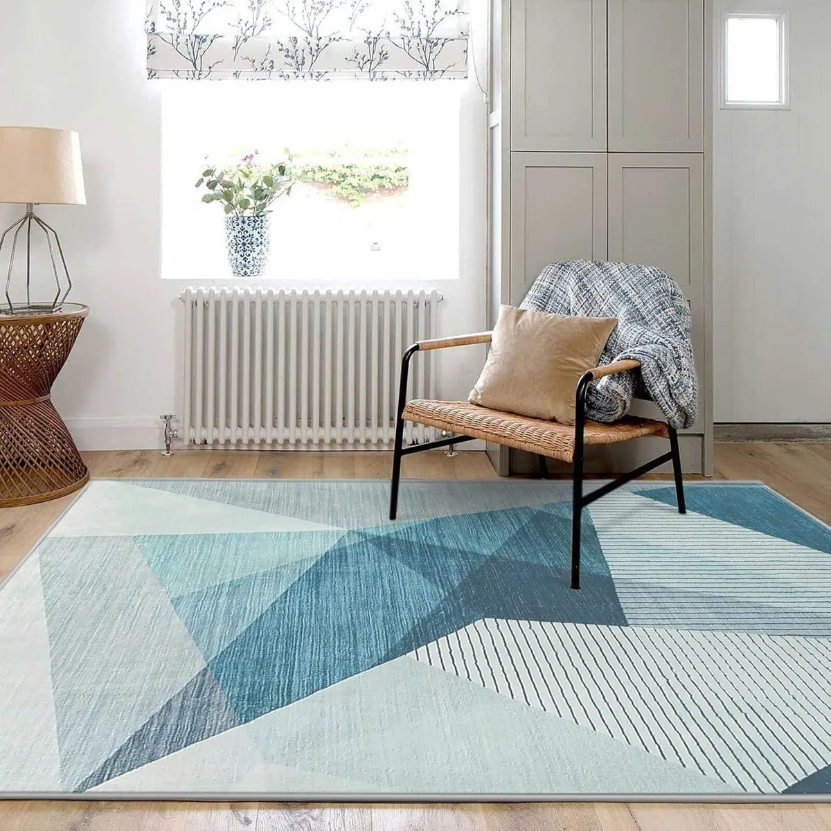 Area Rugs Modern Abstract Geometric Living Room - Image 3