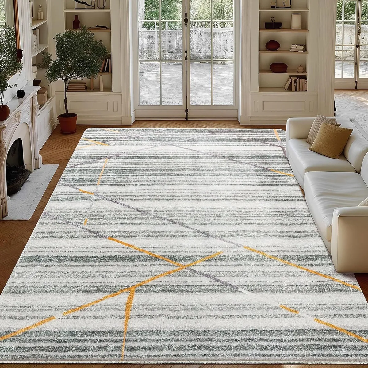 Rugs Living Room Bedroom Rug Modern Short Pile - Image 2