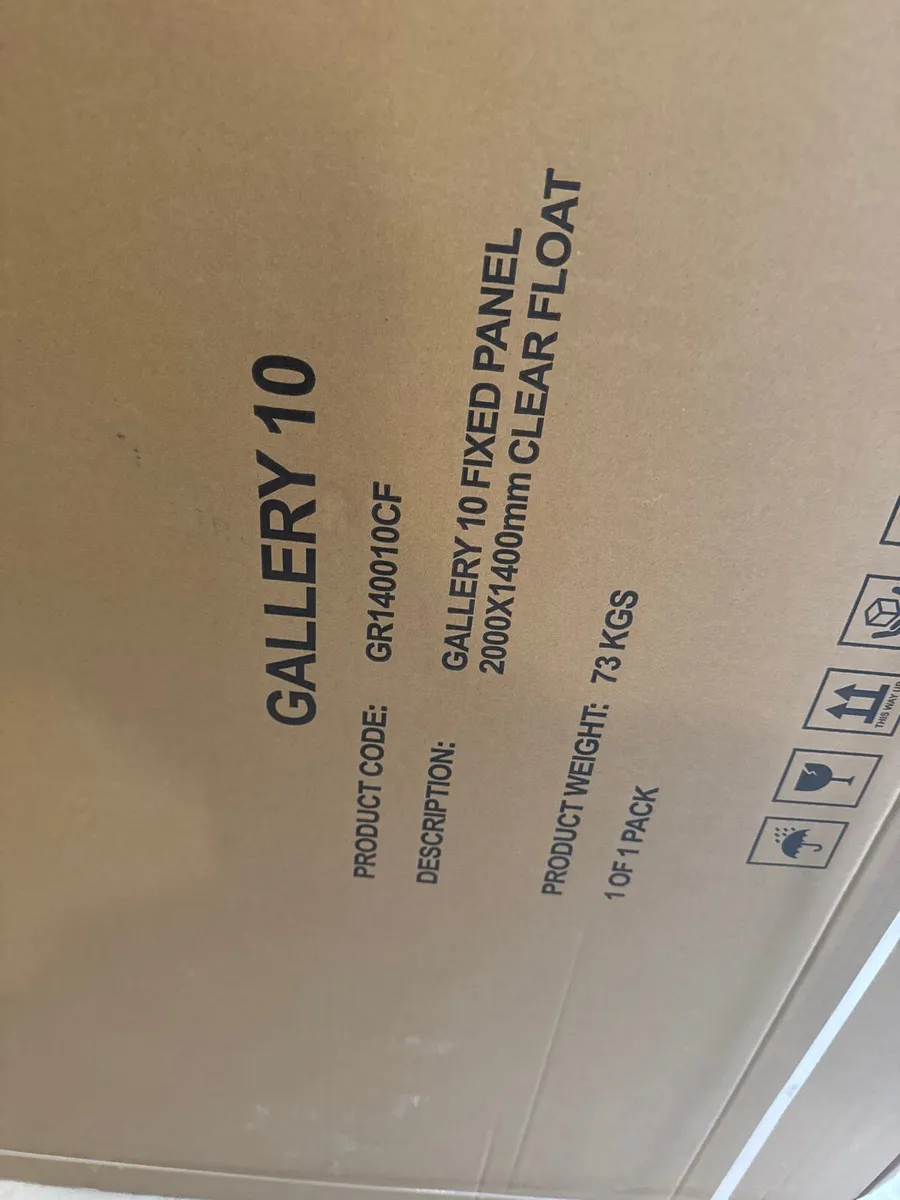 Crosswater walk in shower screen - Image 2