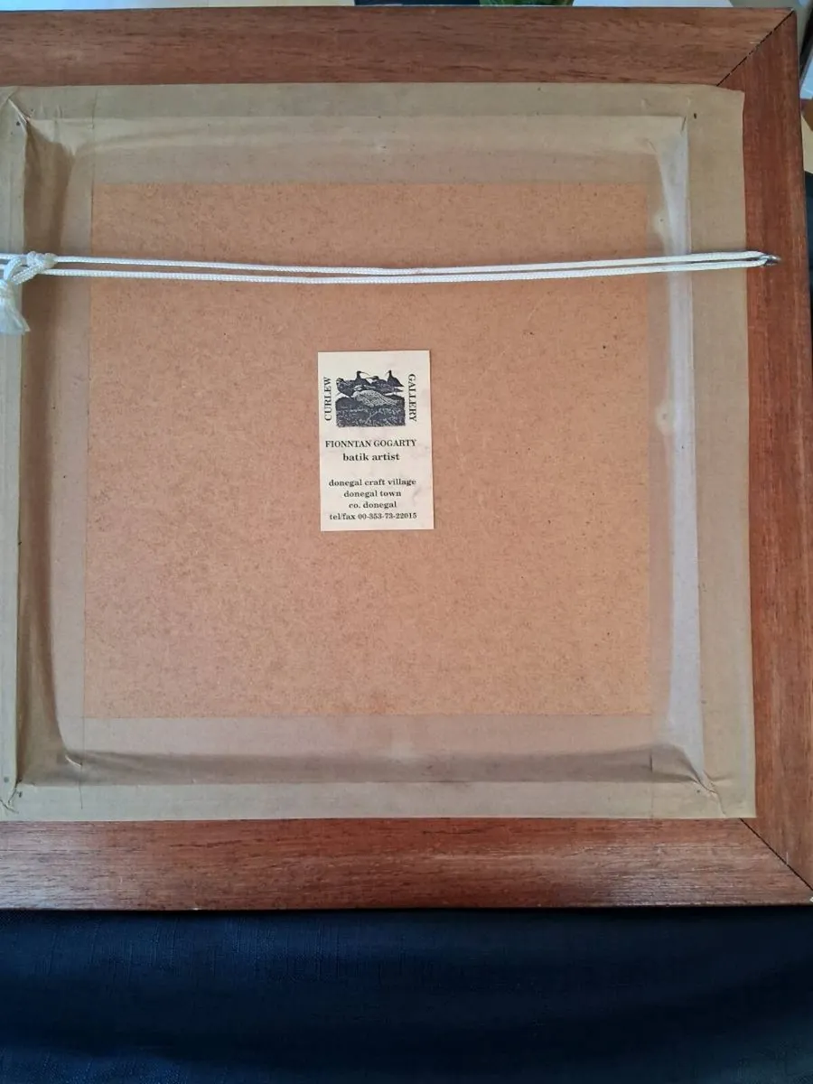 Framed Art Work By Fionnton Gogarty - Image 2