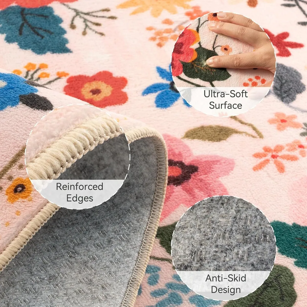 Machine Washable Rugs Living Room 240x300cm - Image 2