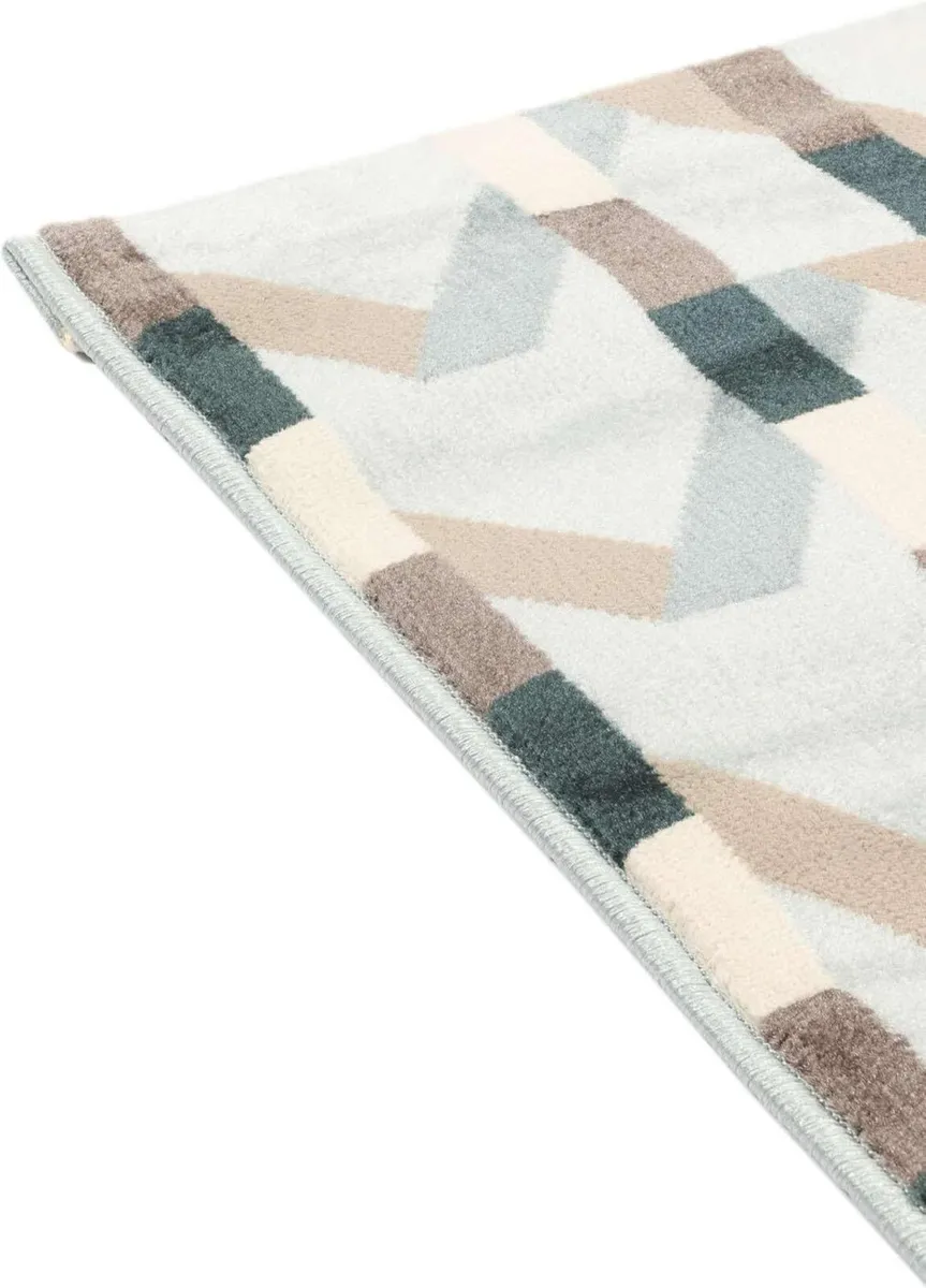 Pilar Rug Modern carpets 5′3″ x 7′7″ ft (160x230 - Image 4