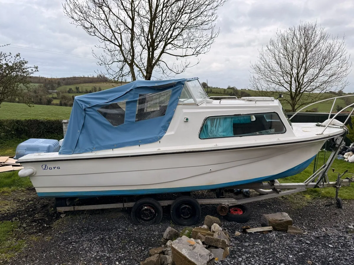 20ft Shetland cruiser boat - Image 1