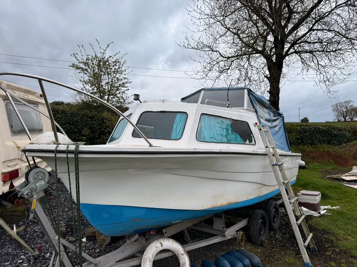 20ft Shetland cruiser boat - Image 2