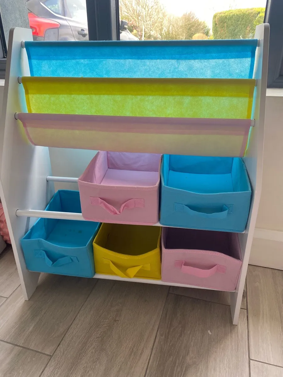 Kids bookcase and toy storage - Image 1