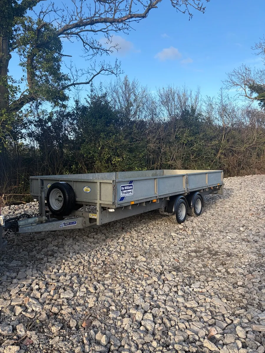 2023 Ifor Williams 16x6,6 Dropside Trailer - Image 1