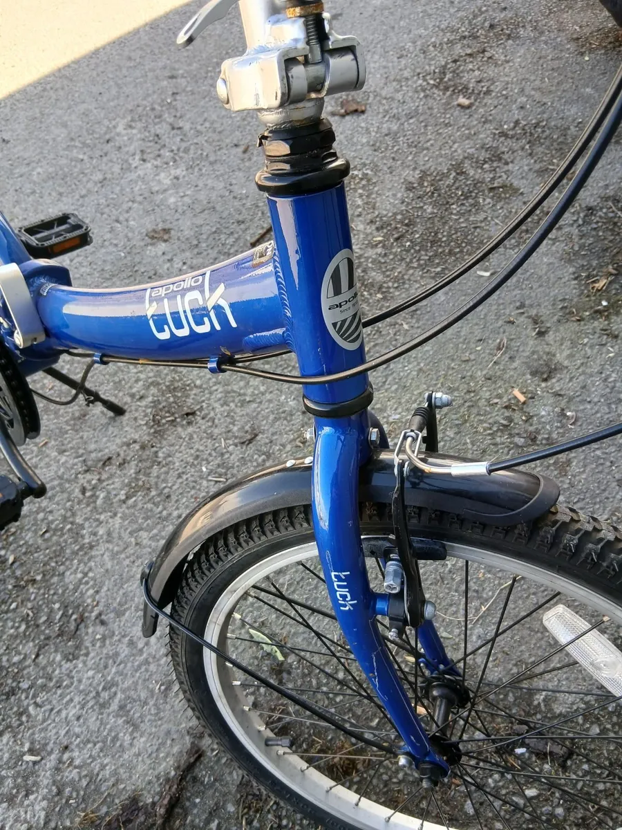 New apollo folding bike price too sell 150e - Image 2