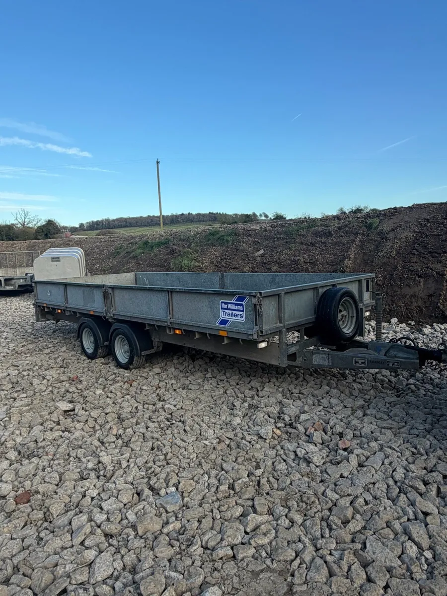 Ifor Williams 16x6,6 dropside trailer - Image 1