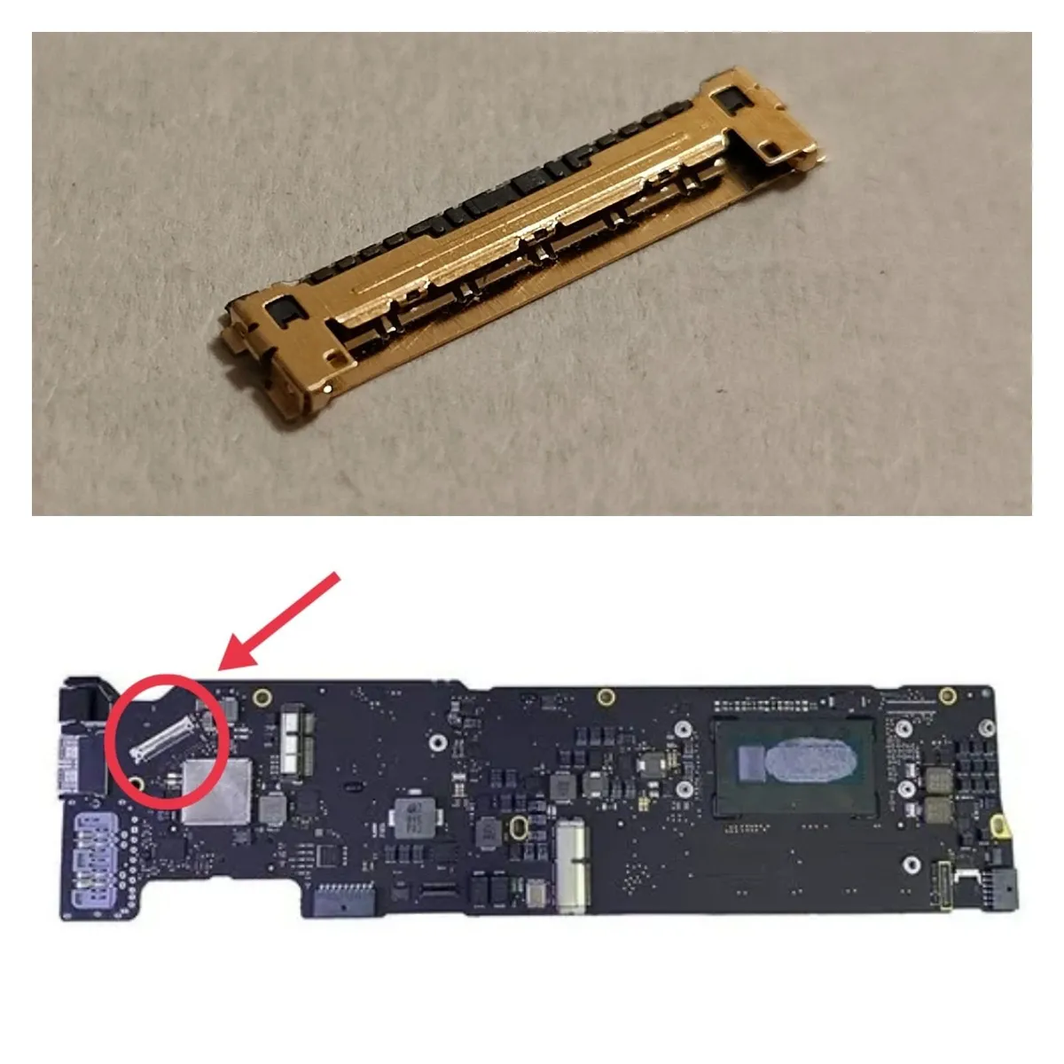 LCD (LVDS) Connector for A1465 A1466 – Brand New - Image 1