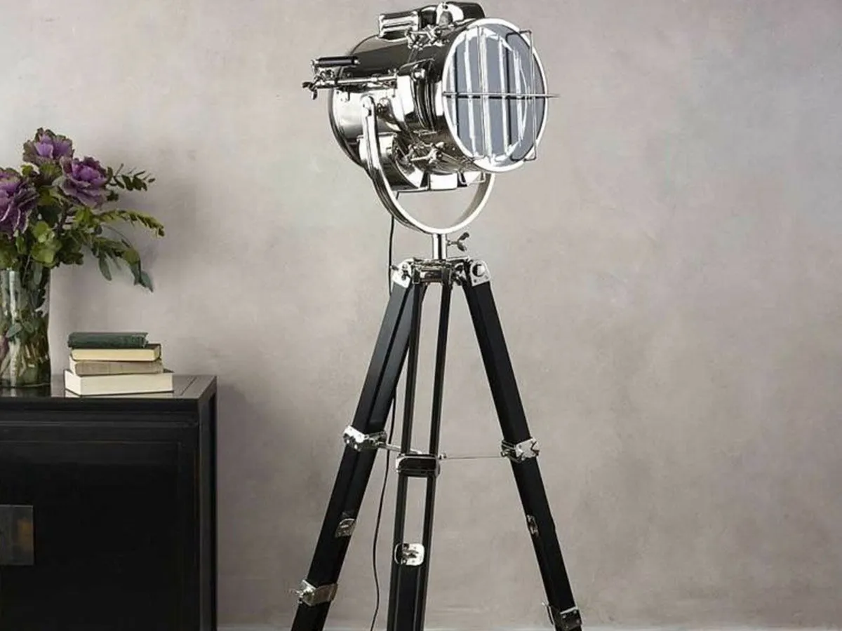 Eichholtz Atlantic floor lamp Nickel - Image 1