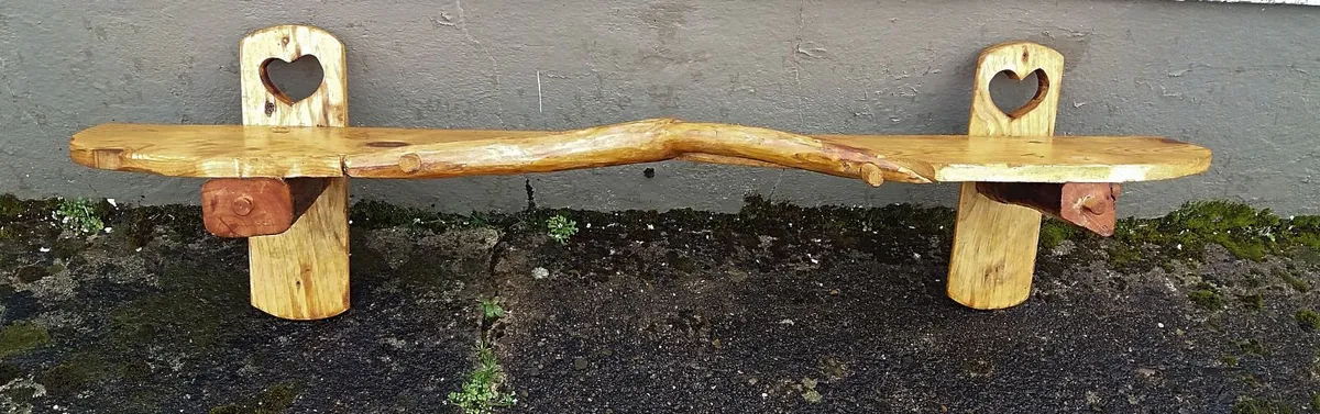 Rustic Driftwood Floating Mantle / Shelf - Image 2