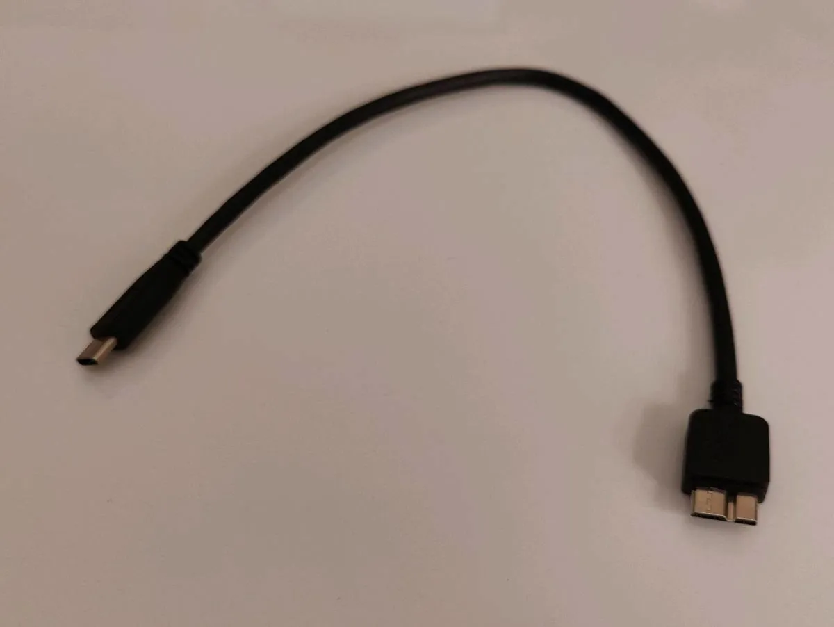 🔄 Micro USB 3.0 to USB Type-C Cable 🔄 - Image 1