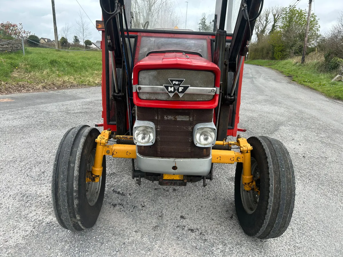 1980 Massey Ferguson 148 with Loader - Image 3