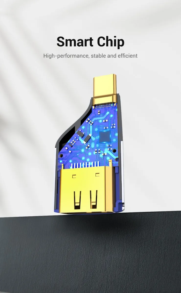 VENTION USB-C to DisplayPort (DP) Adapter – Brand - Image 4