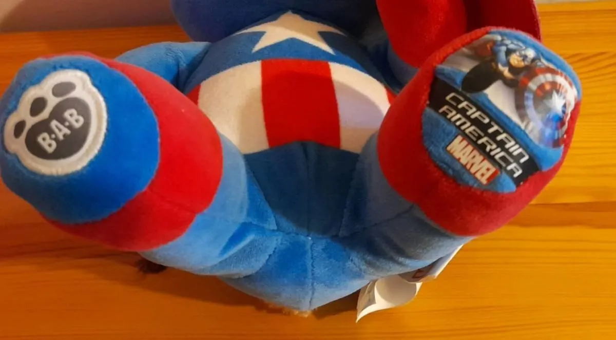 Build a Bear Small Fry Captain America - Image 2