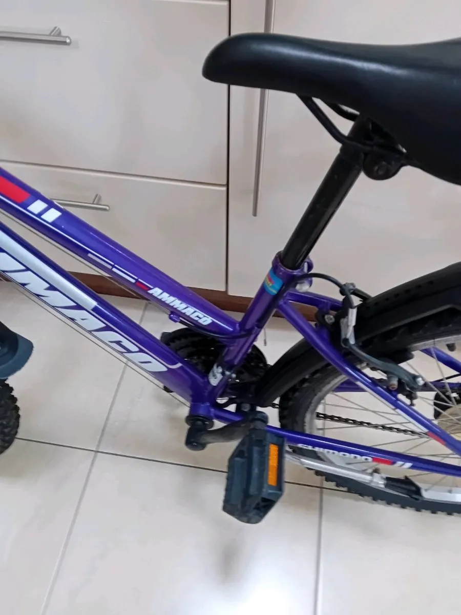 GIRLS BIKE 24 INCH WHEELS AS NEW - Image 3