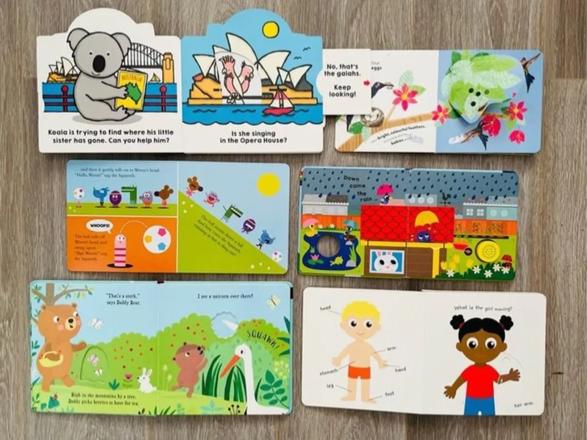 Toddler Learning Board Books - thick card pages - Image 4