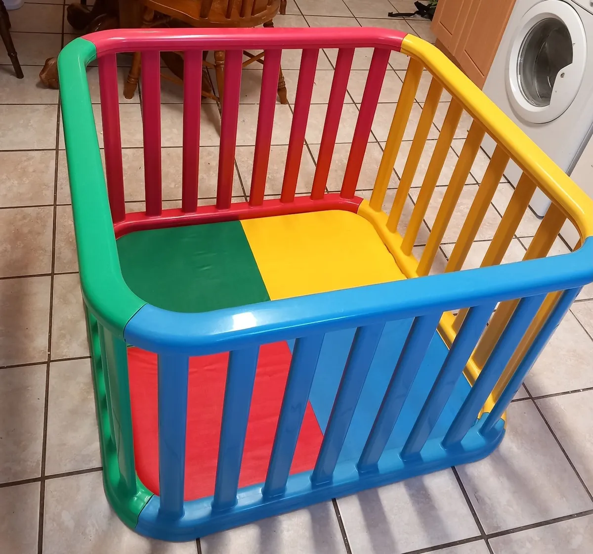 Multi-coloured Kids Playpen - Image 1