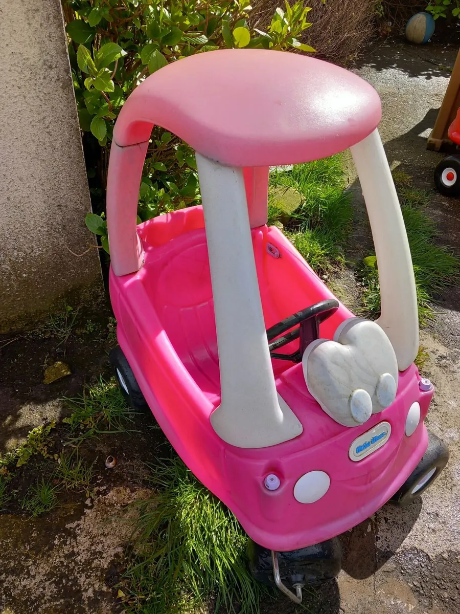 Little Tikes Pink Cosy Coupe Car - Image 2