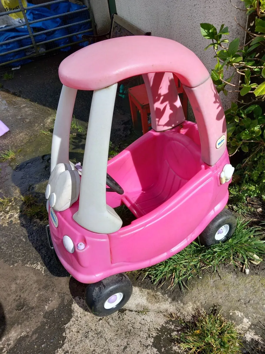 Little Tikes Pink Cosy Coupe Car - Image 1