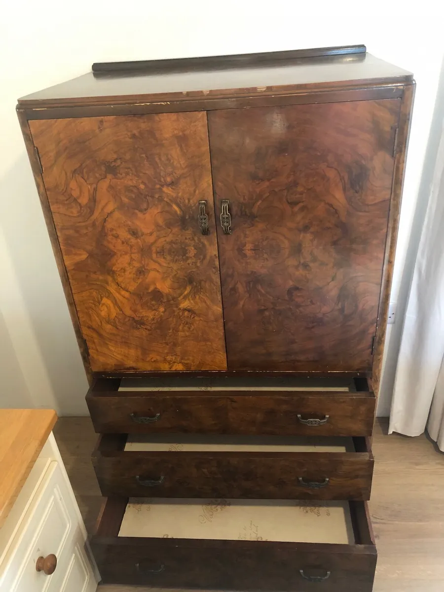 Tallboy / Linen Cupboard / Cocktail Cabinet - Image 2