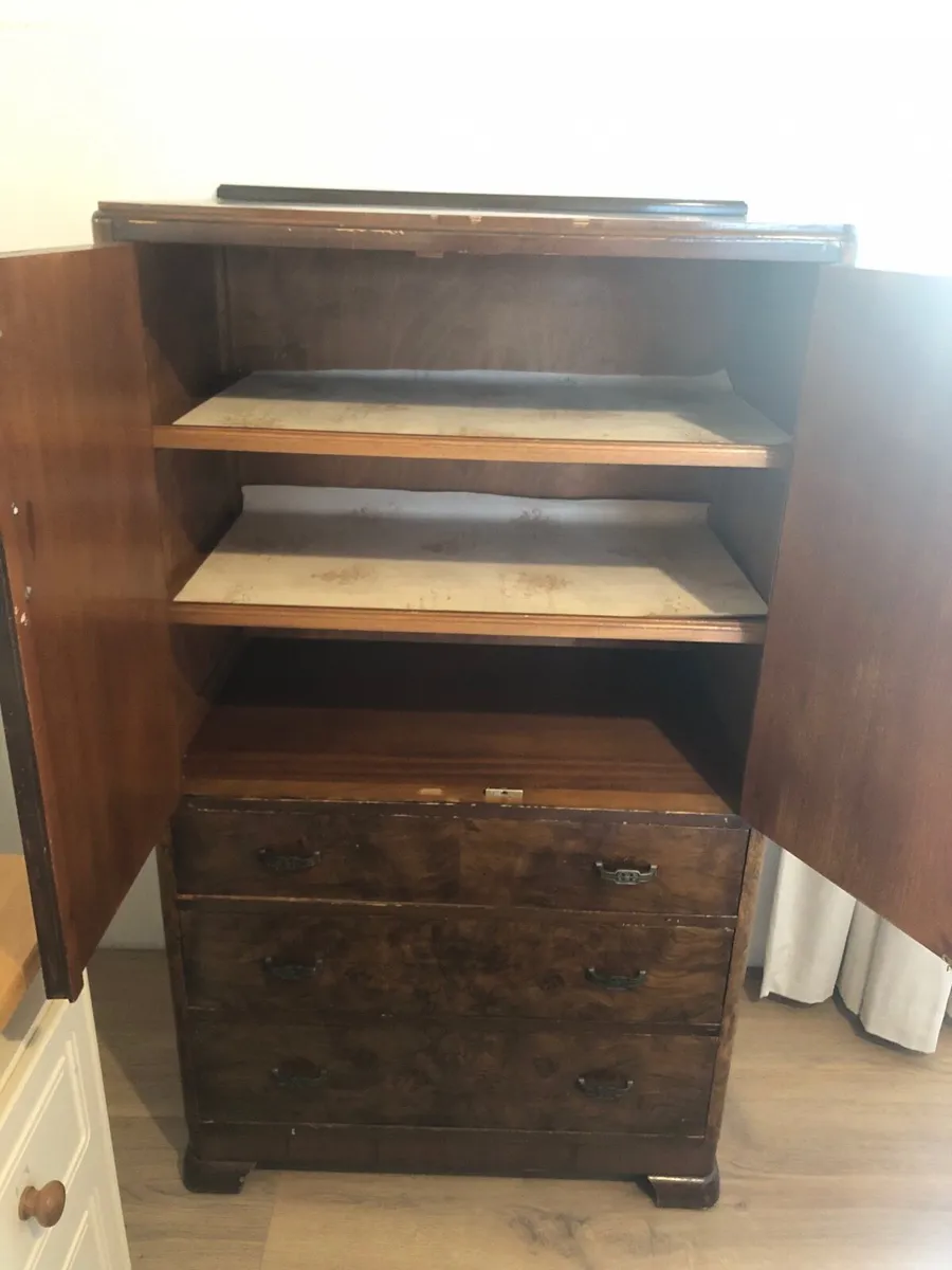 Tallboy / Linen Cupboard / Cocktail Cabinet - Image 3