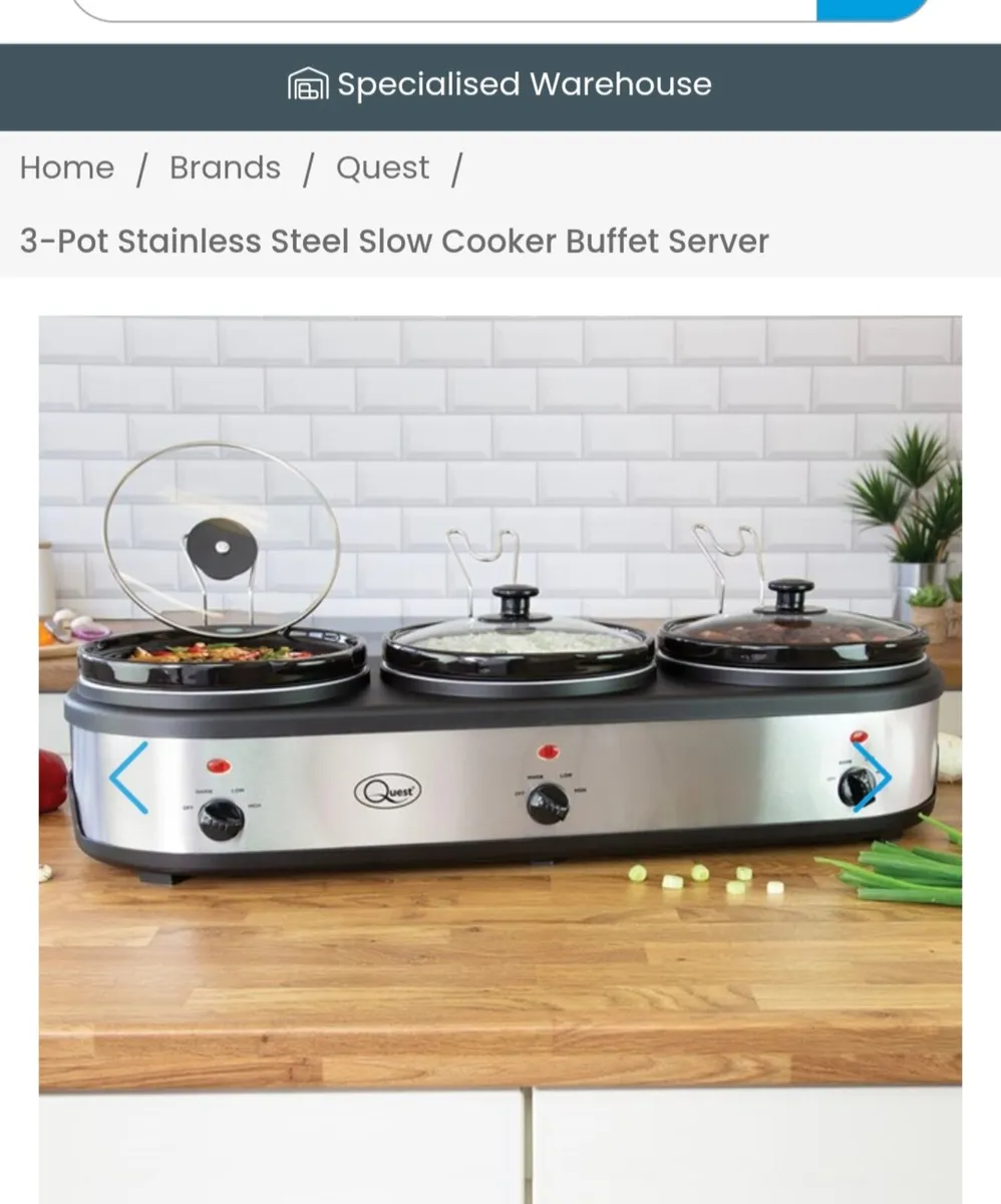 Slow cooker & buffet server - Image 1