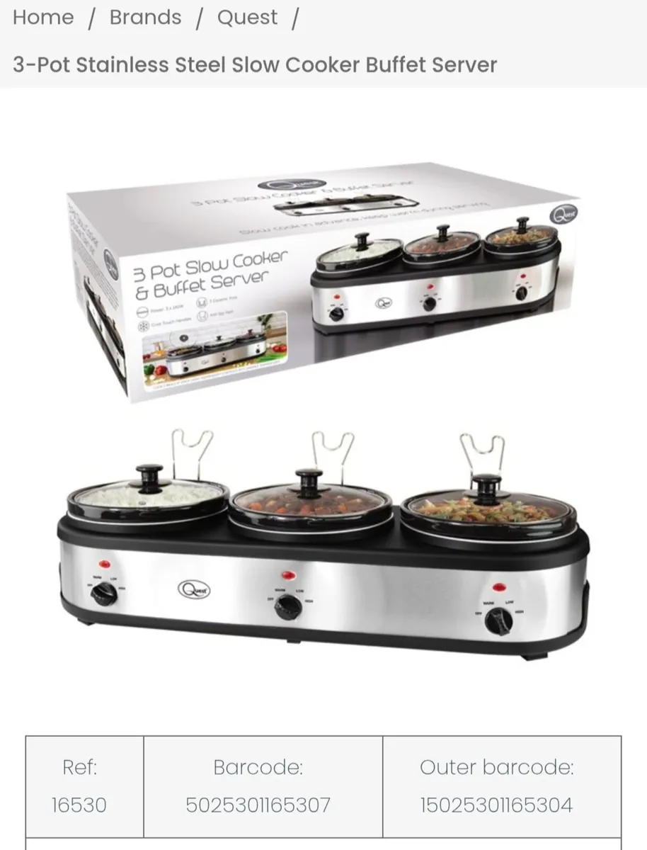 Slow cooker & buffet server - Image 2