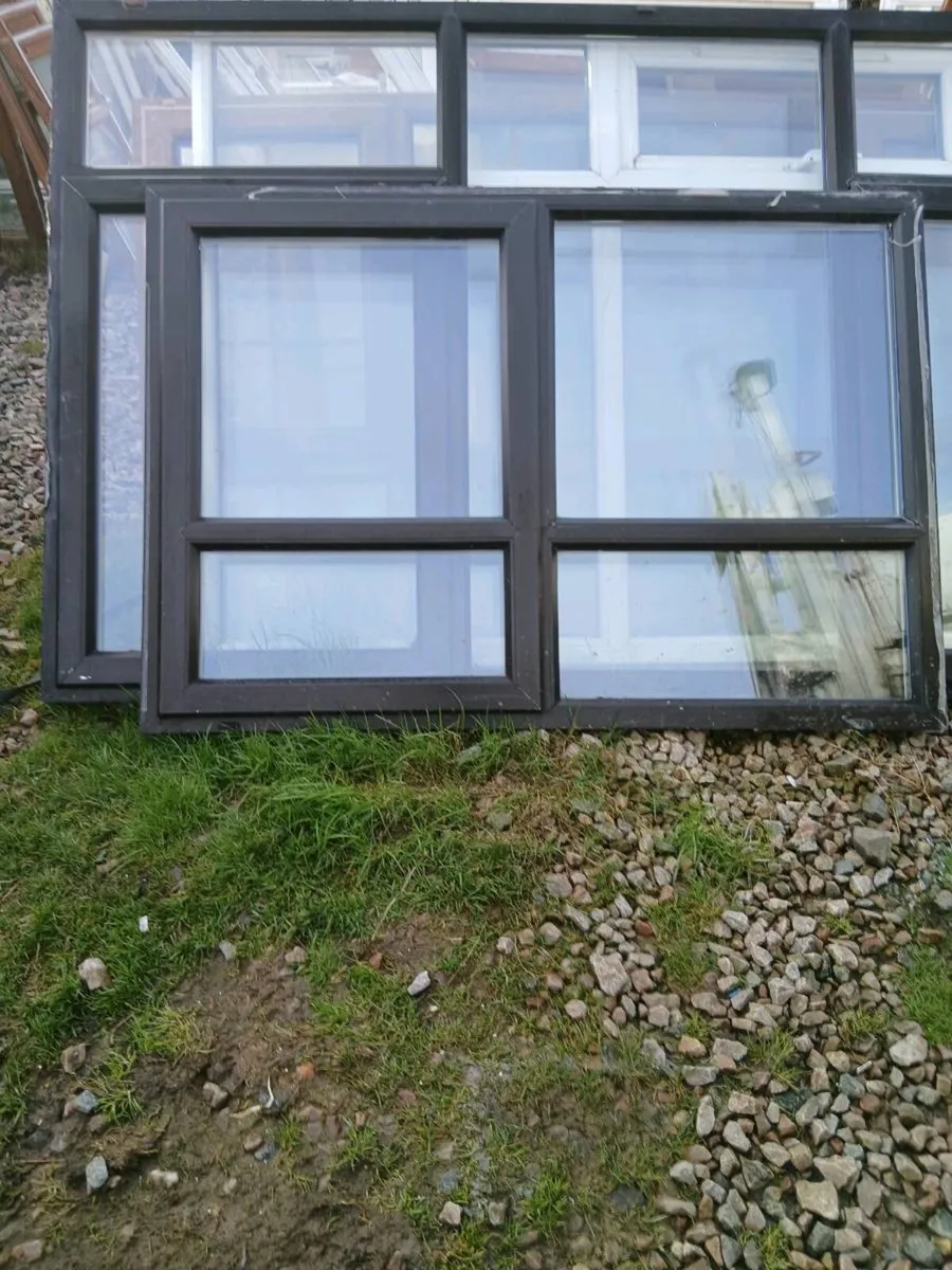 Black   p.v.c   Windows - Image 1