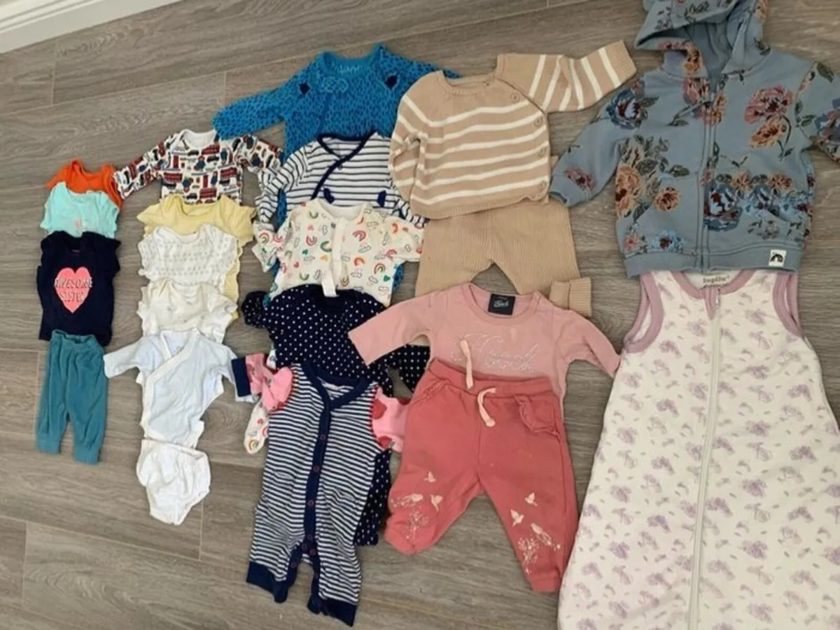 Baby Clothes Bundle 0-6mths or for Reborn Doll - Image 2