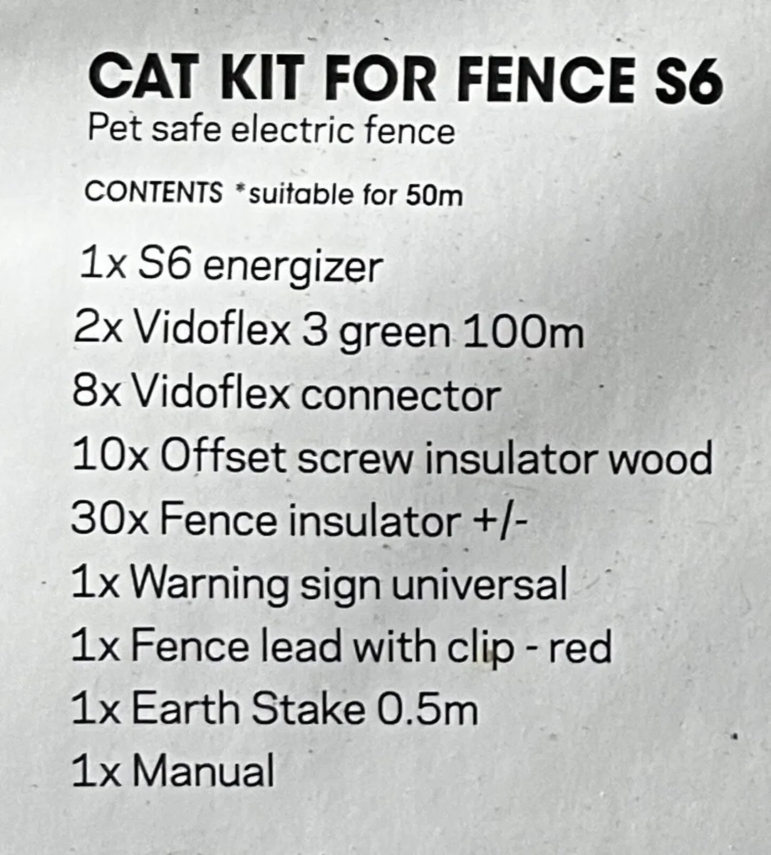 Gallaghers Solar cat kit for fence - Image 2