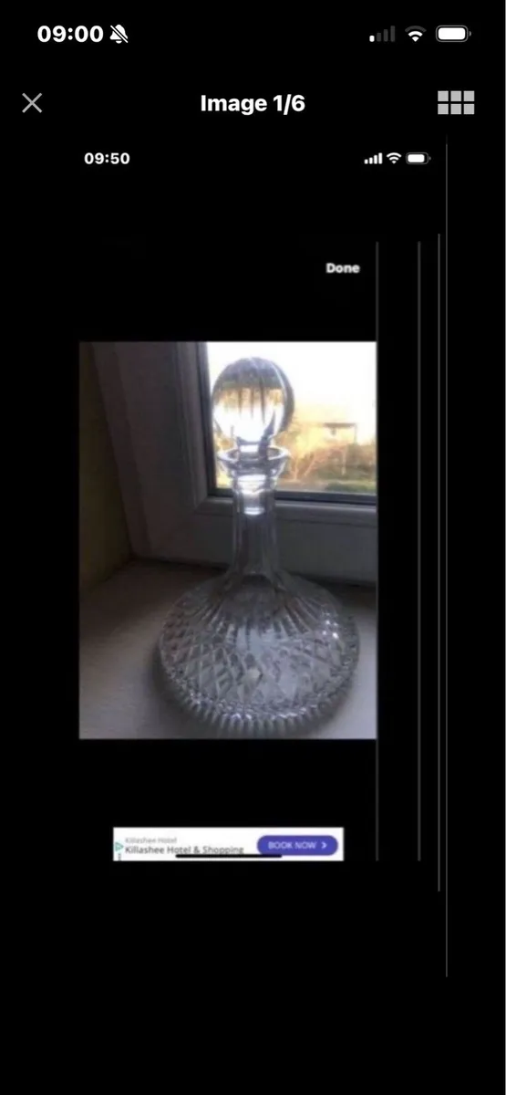 Waterford Crystal ‘Tramore’ Ships Decanter - Image 1