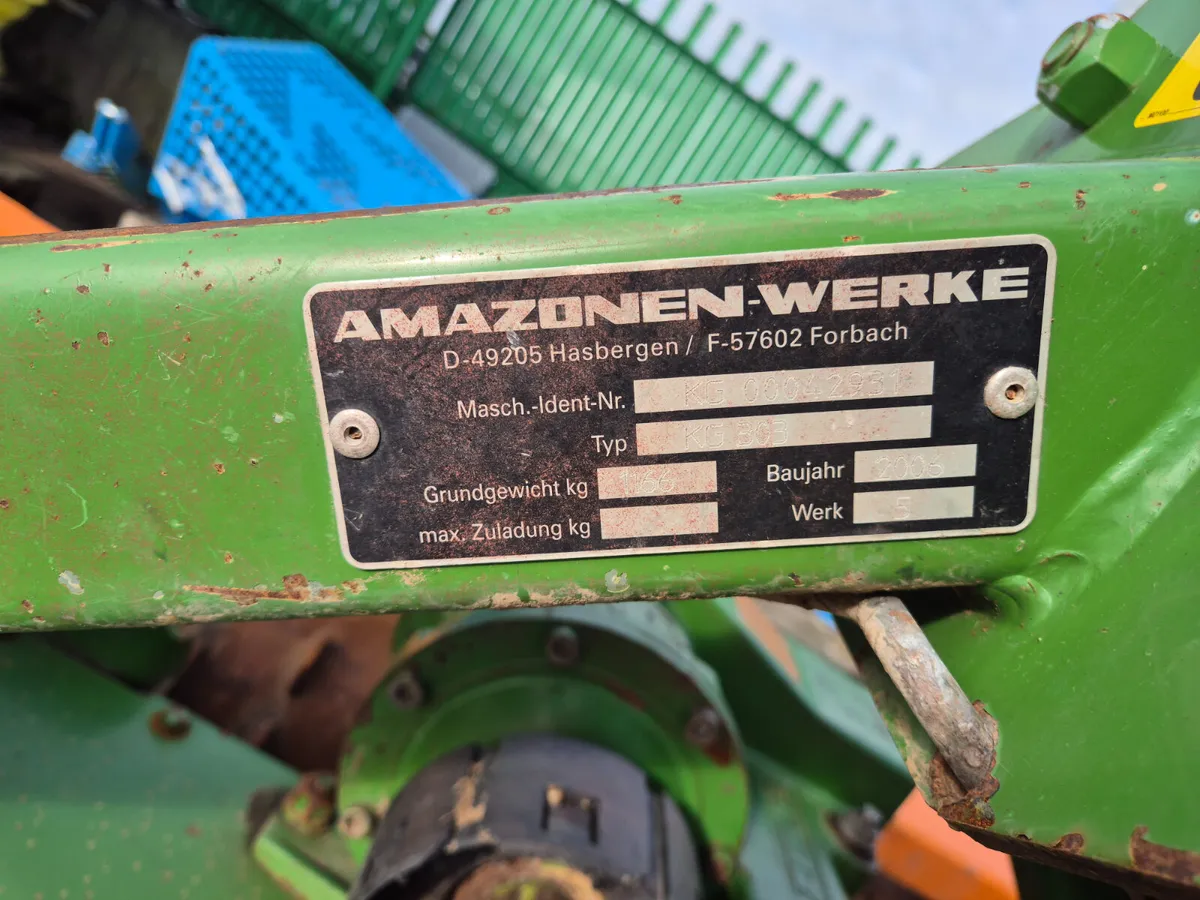 Amazone KG303 2006 - Image 3