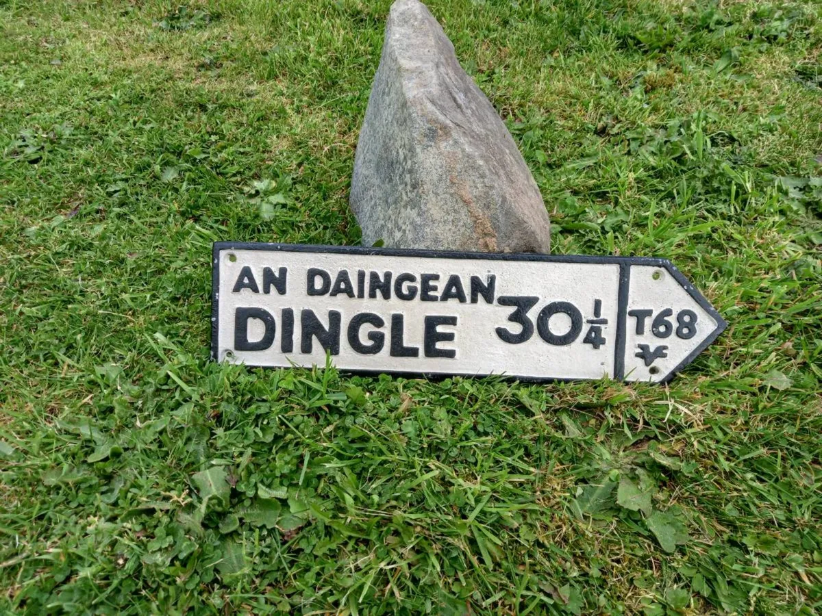 Dingle Cast Iron Sign - Image 1