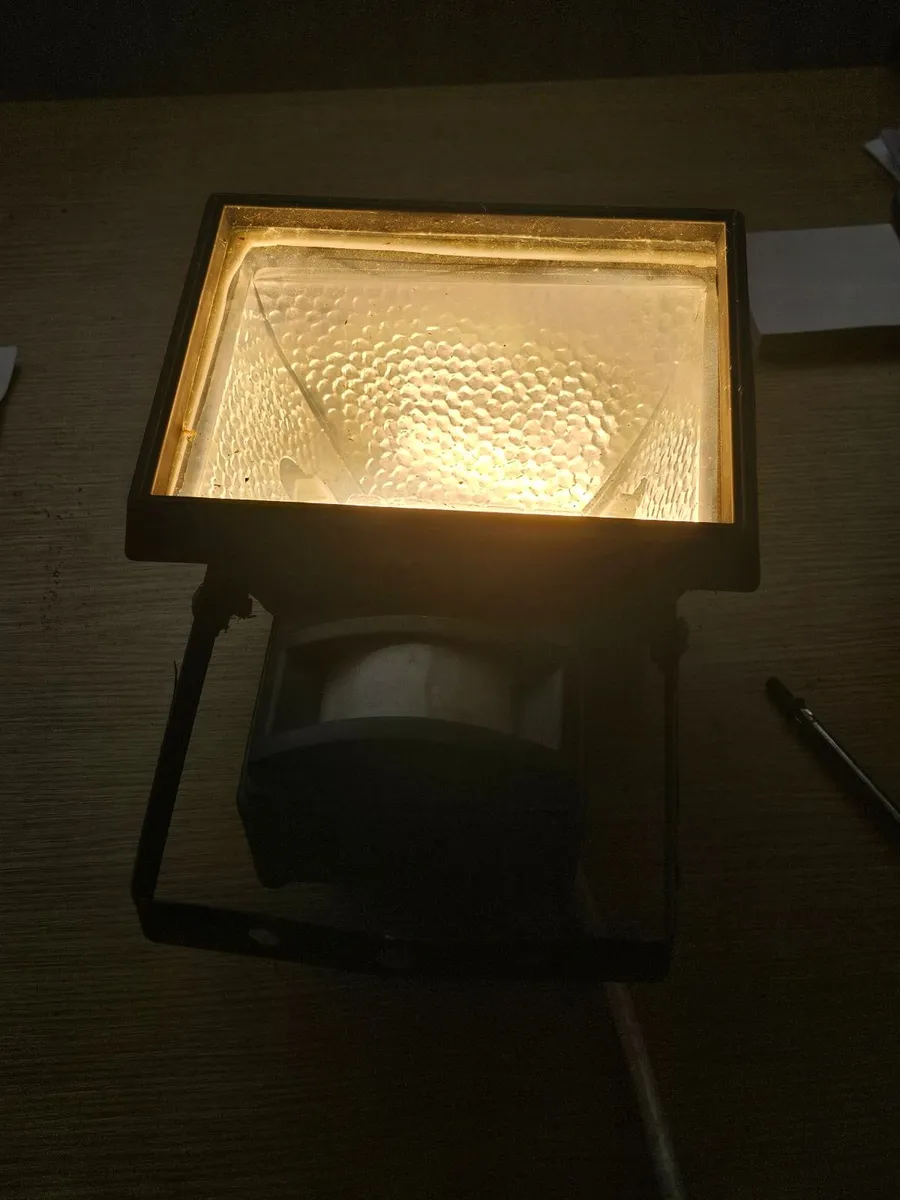 500W Floodlight PIR outdoor wall light security - Image 2