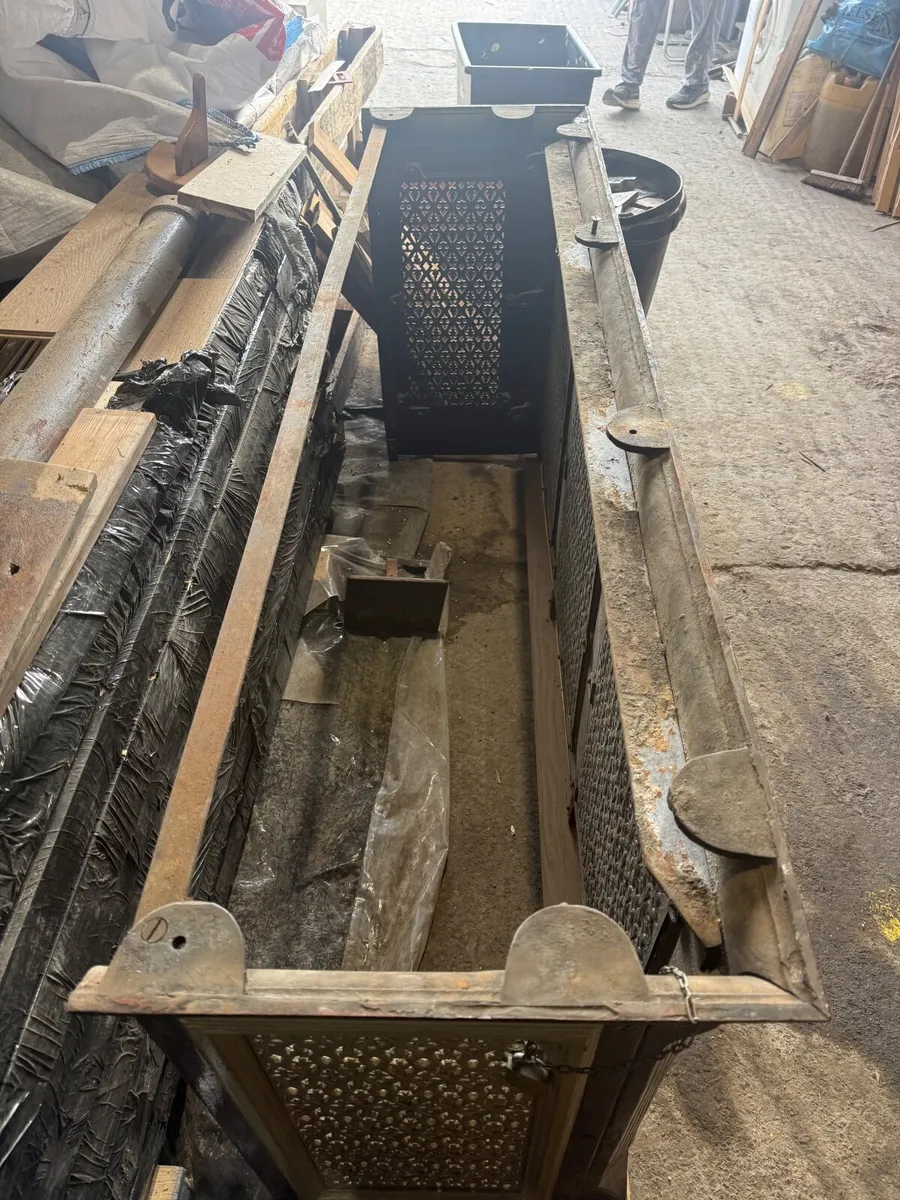 Cast Iron Altar front. - Image 2