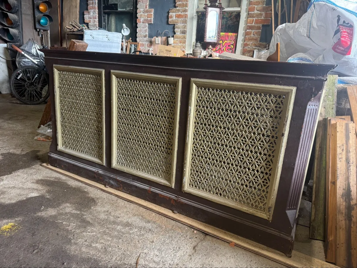 Cast Iron Altar front. - Image 1