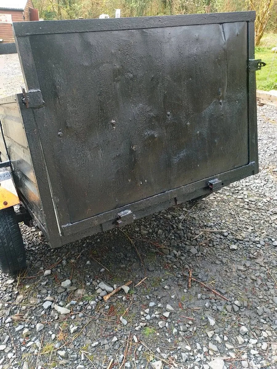 5 x 4 trailer with front and rear gates - Image 4