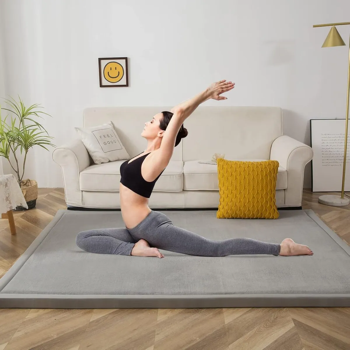 Velvet Baby Play Mellow Mat 3cm Thick Area Rug - Image 3