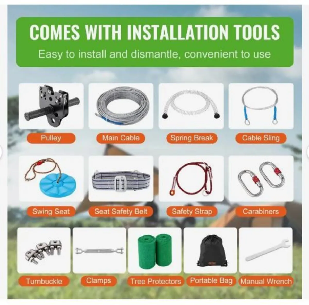 Zipline Kit for Kids and Adult - Image 4