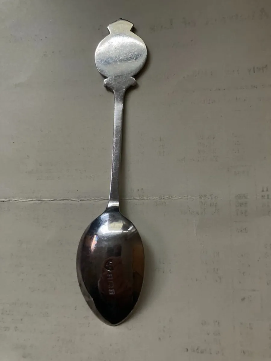 Antique 1926 Sterling Silver RMS Mauretania Spoon - Image 2