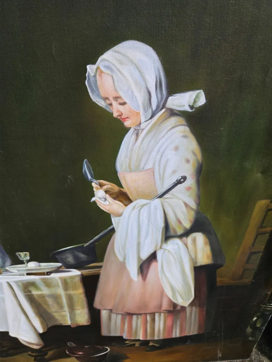 Large Picture Oil on Canvas - Image 4