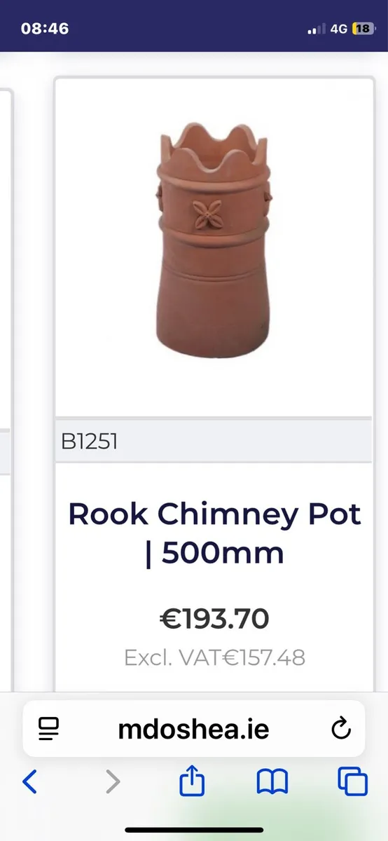 Rook chimney pot - Image 2