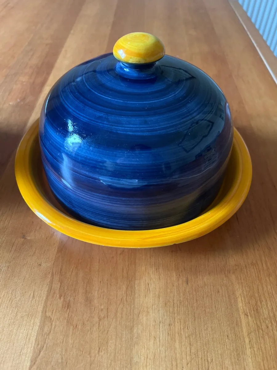 Retro domed cheese plate - Image 1