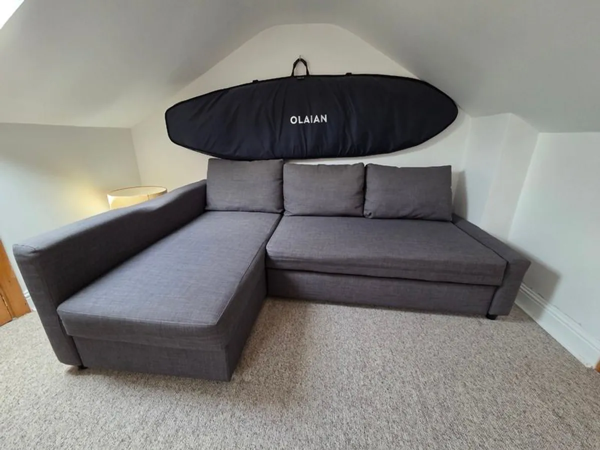 Corner Sofa Bed with Storage - Image 1