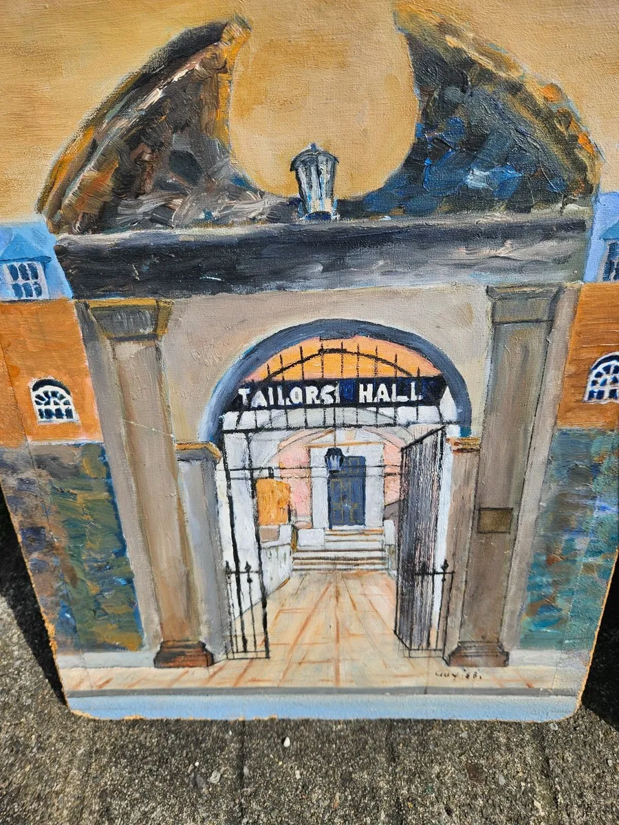 Vintage Oil on Board - Image 3