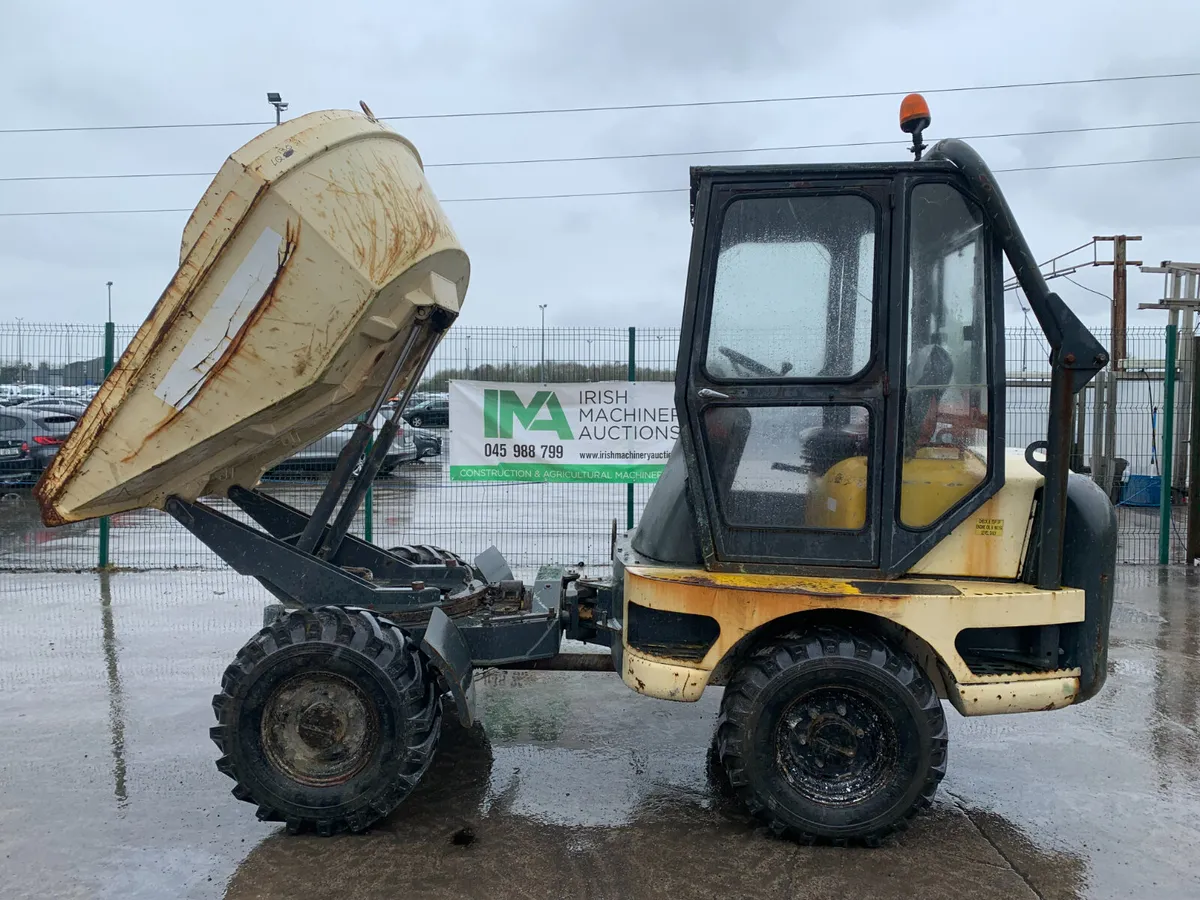UNRESERVED 2005 LIFTON NEUSON 3T SWIVEL DUMPER - Image 2